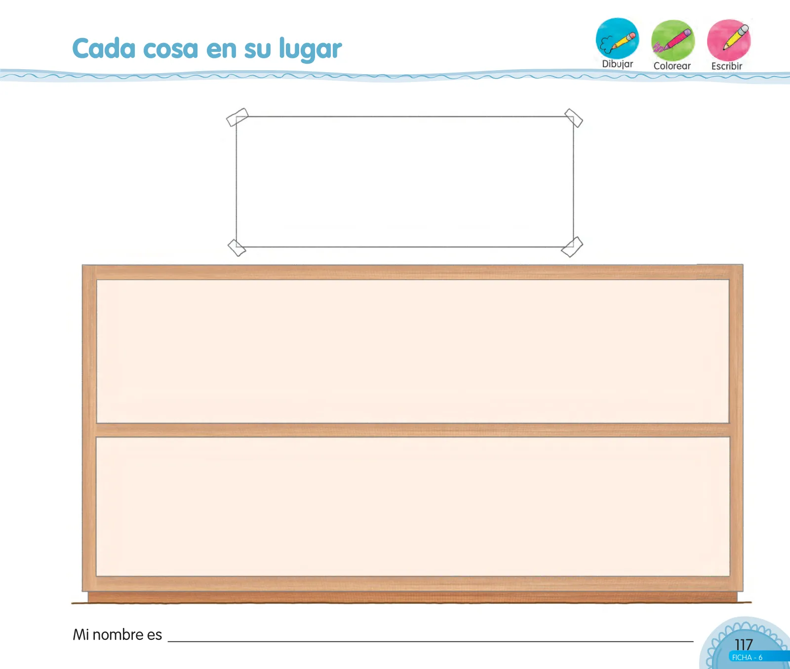 Página 119 de Aprendemos jugando : cuaderno de trabajo, 5 años · 2016