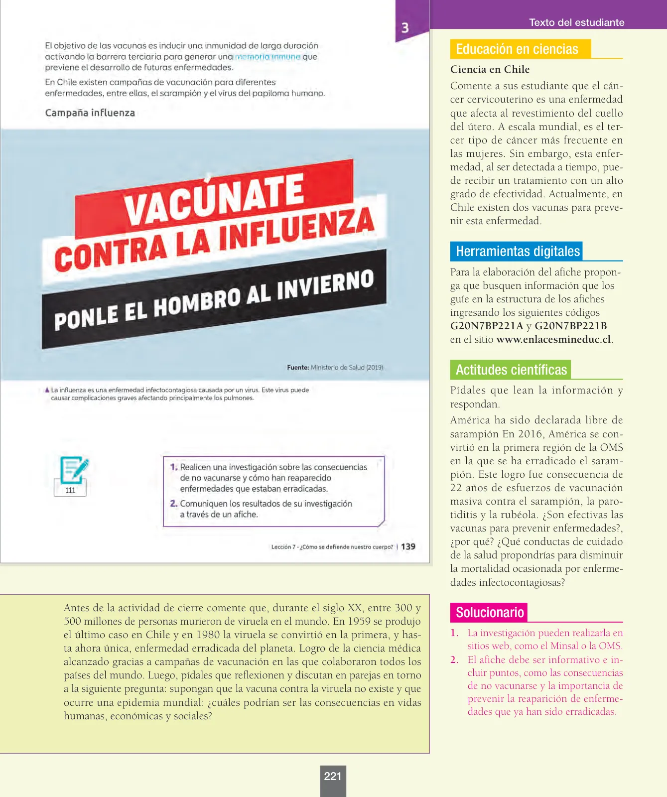 Página 46 de Ciencias Naturales – Séptimo Básico | Texto del Estudiante MINEDUC – Descargar PDF · 2024