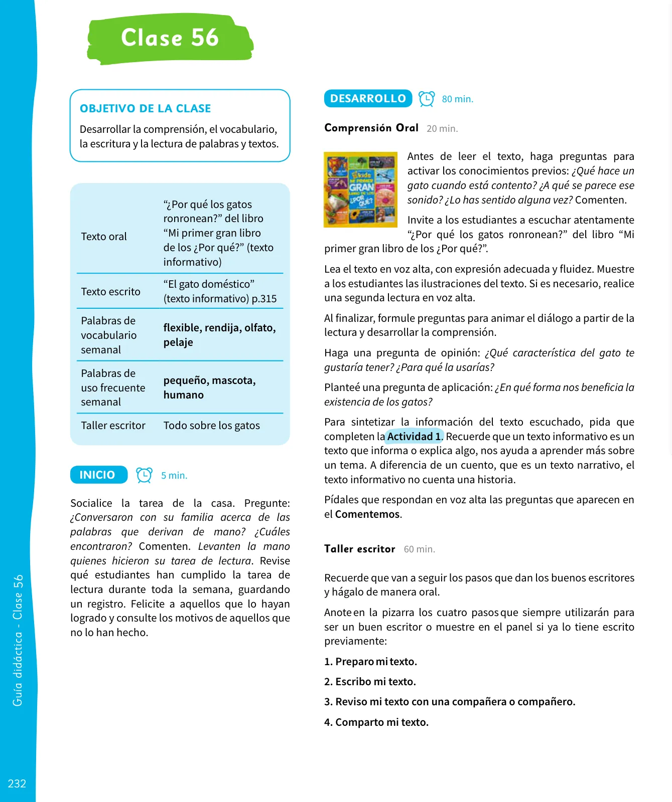 Página 233 de Lenguaje y Comunicación – Segundo Básico – Texto del Estudiante MINEDUC – Descargar PDF · 2024
