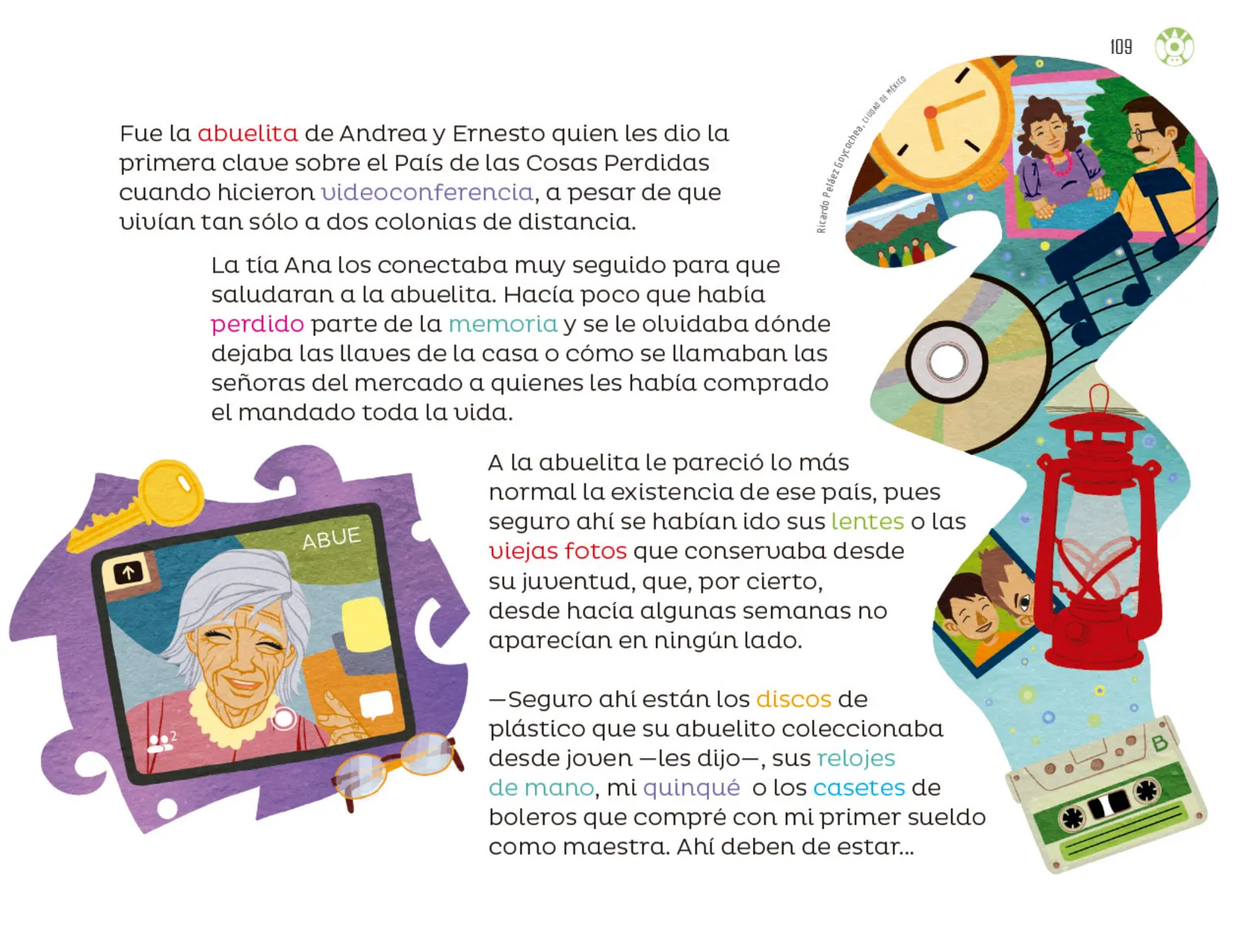 Miniatura página 110 de Múltiples lenguajes.   Libro de Educación Preescolar Grado 3°  Ciclo Escolar 2025 - 2026