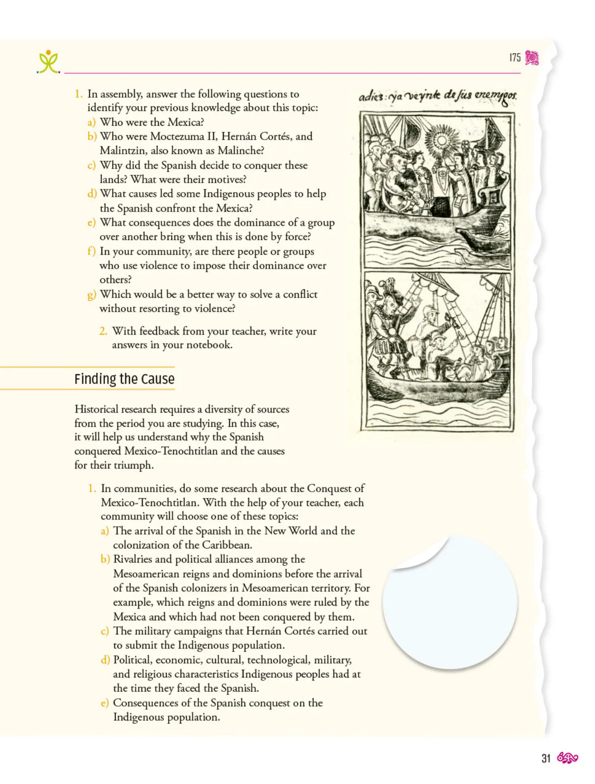 Miniatura página 32 de Uérakua anapu uantakua. Projects and Readings.  Libro de Educación Secundaria Grado 2°  Ciclo Escolar 2025 - 2026