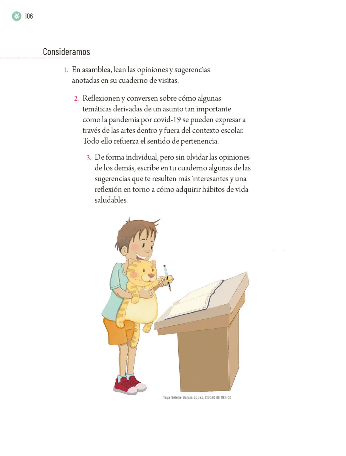 Página 109 de Proyectos Escolares. Libro de Educación Primaria Grado 5° Ciclo Escolar 2025 - 2026