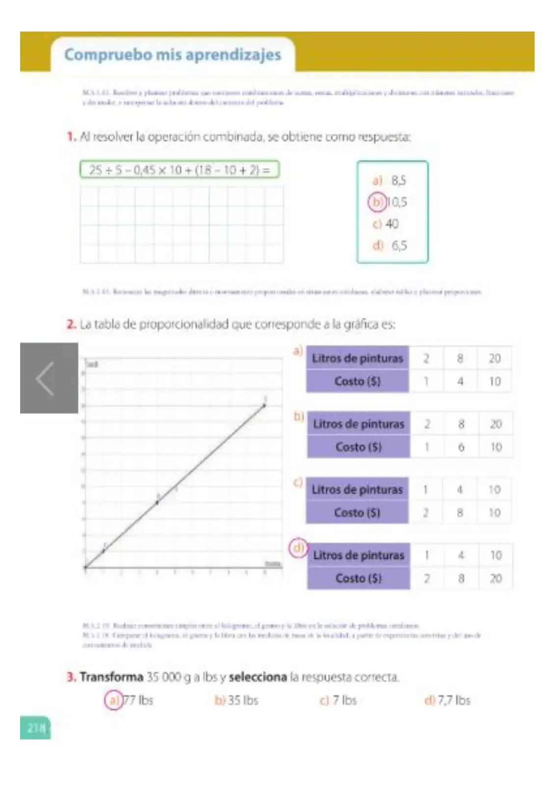 Miniatura página 218 de Matematica · 5 EGB · 2025