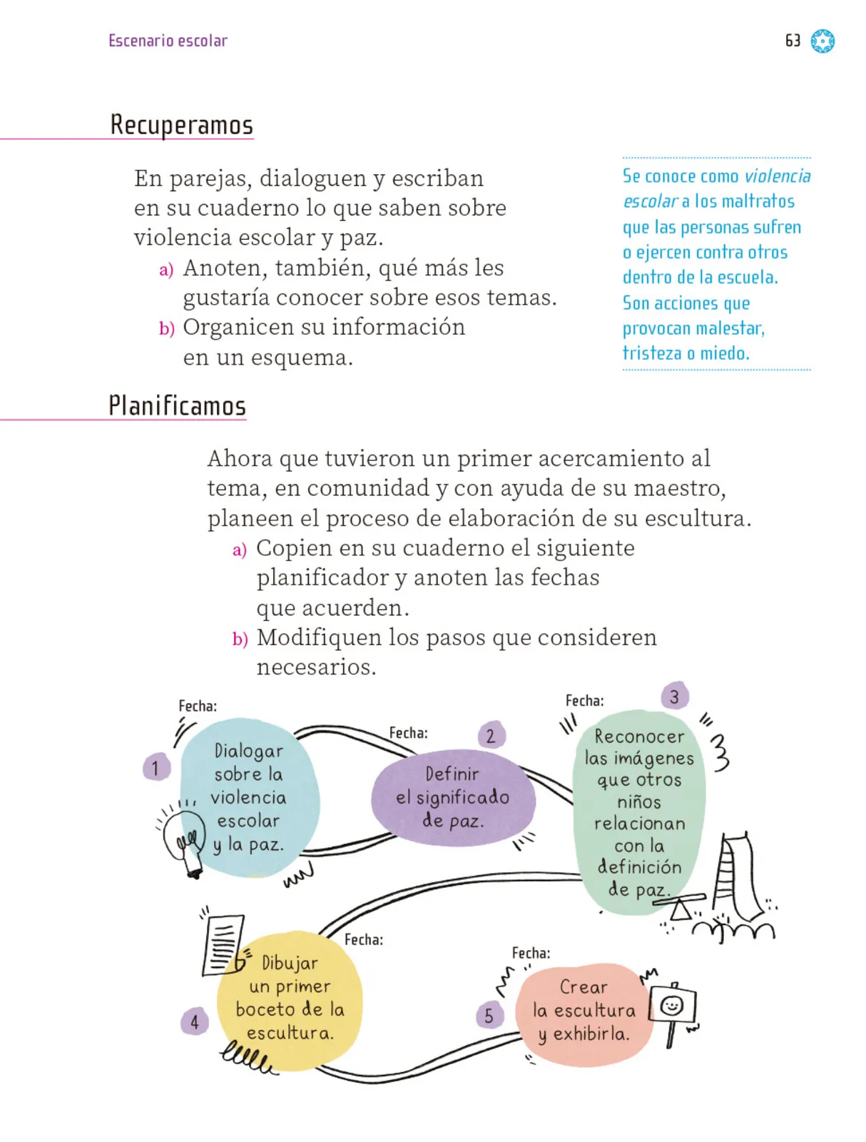 Miniatura página 64 de Proyectos Escolares.   Libro de Educación Primaria Grado 1°  Ciclo Escolar 2025 - 2026