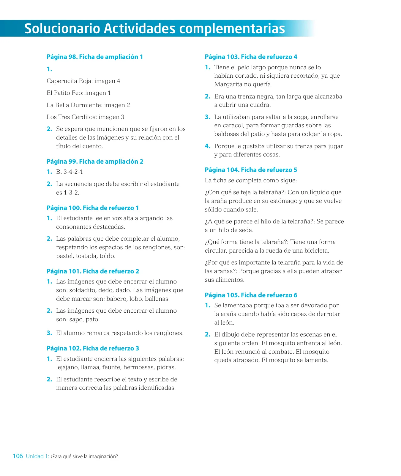Página 108 de Lenguaje y Comunicación – Segundo Básico – Texto del Estudiante MINEDUC – Descargar PDF · 2024