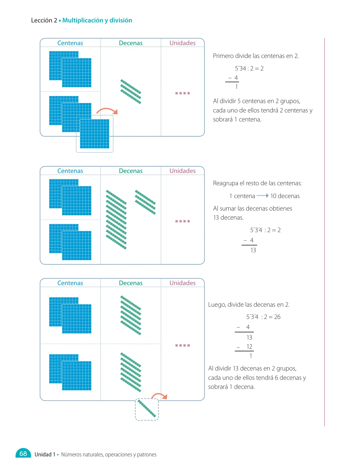 Miniatura página 134 de Matemática – Quinto Básico | Texto del Estudiante MINEDUC – Descargar PDF · 2024