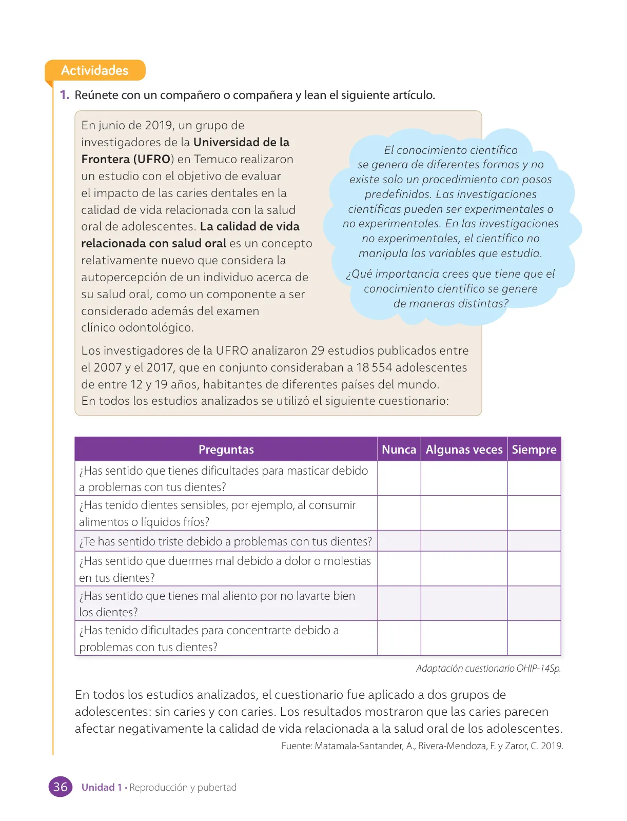 Miniatura página 38 de Libro de Ciencias Naturales – Quinto Básico | Texto del Estudiante MINEDUC – Descargar PDF · 2024