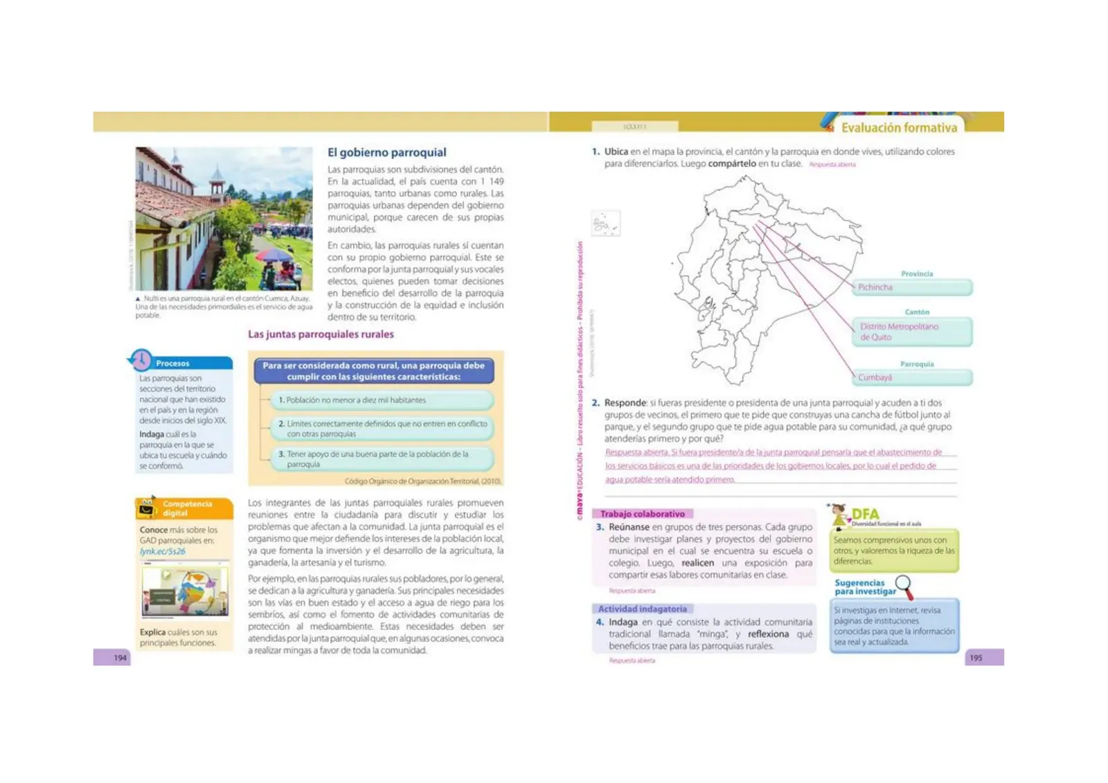 Página 96 de Estudios Sociales 5° · Egb 5 Estudios Sociales 2024 · 2024