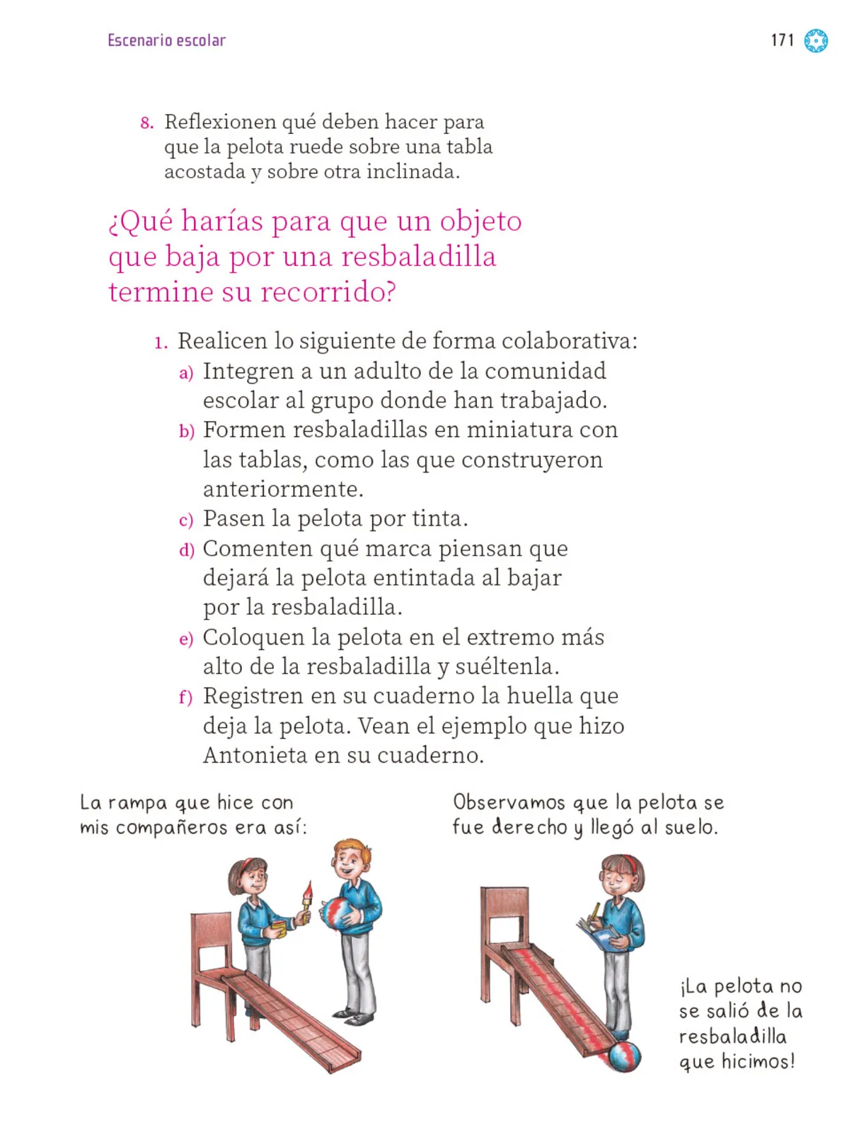 Página 172 de Proyectos Escolares. Libro de Educación Primaria Grado 1° Ciclo Escolar 2025 - 2026