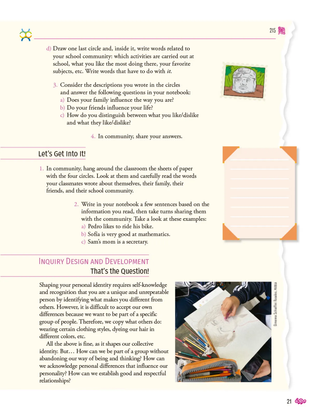 Miniatura página 22 de Uérakua anapu uantakua. Projects and Readings  Libro de Educación Secundaria Grado 1°  Ciclo Escolar 2025 - 2026