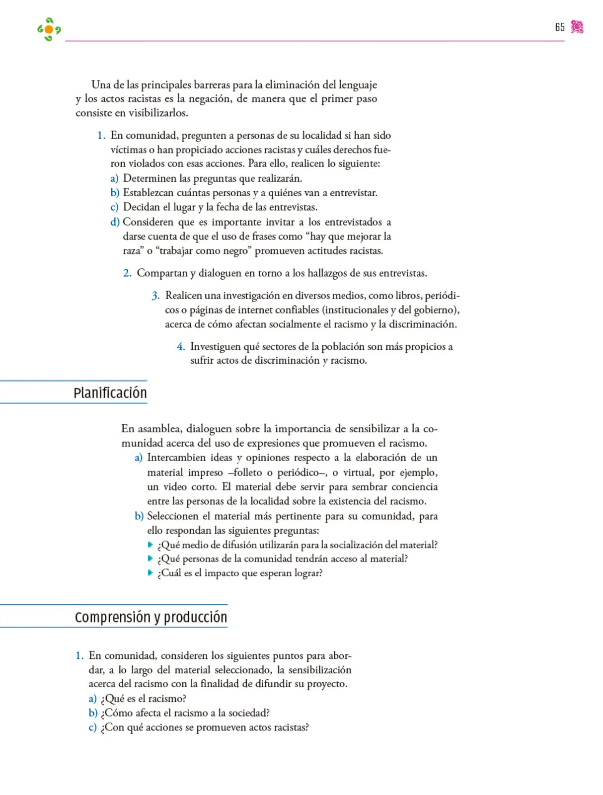 Miniatura página 66 de Colección Nanahuatzin. Nuestro libro de proyectos.   Libro de Educación Secundaria Grado 3°  Ciclo Escolar 2025 - 2026