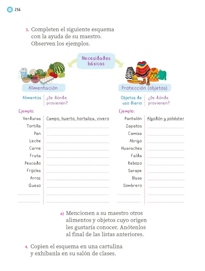 Página 257 de Proyectos Escolares. Libro de Educación Primaria Grado 1° Ciclo Escolar 2025 - 2026