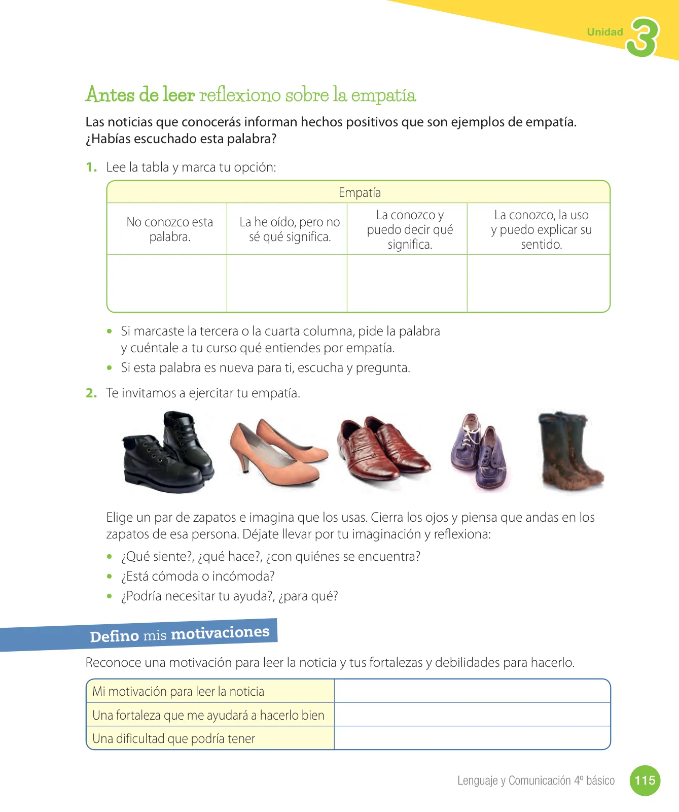 Página 273 de Lenguaje y Comunicación – Cuarto Básico | Texto del Estudiante MINEDUC – Descargar PDF · 2024