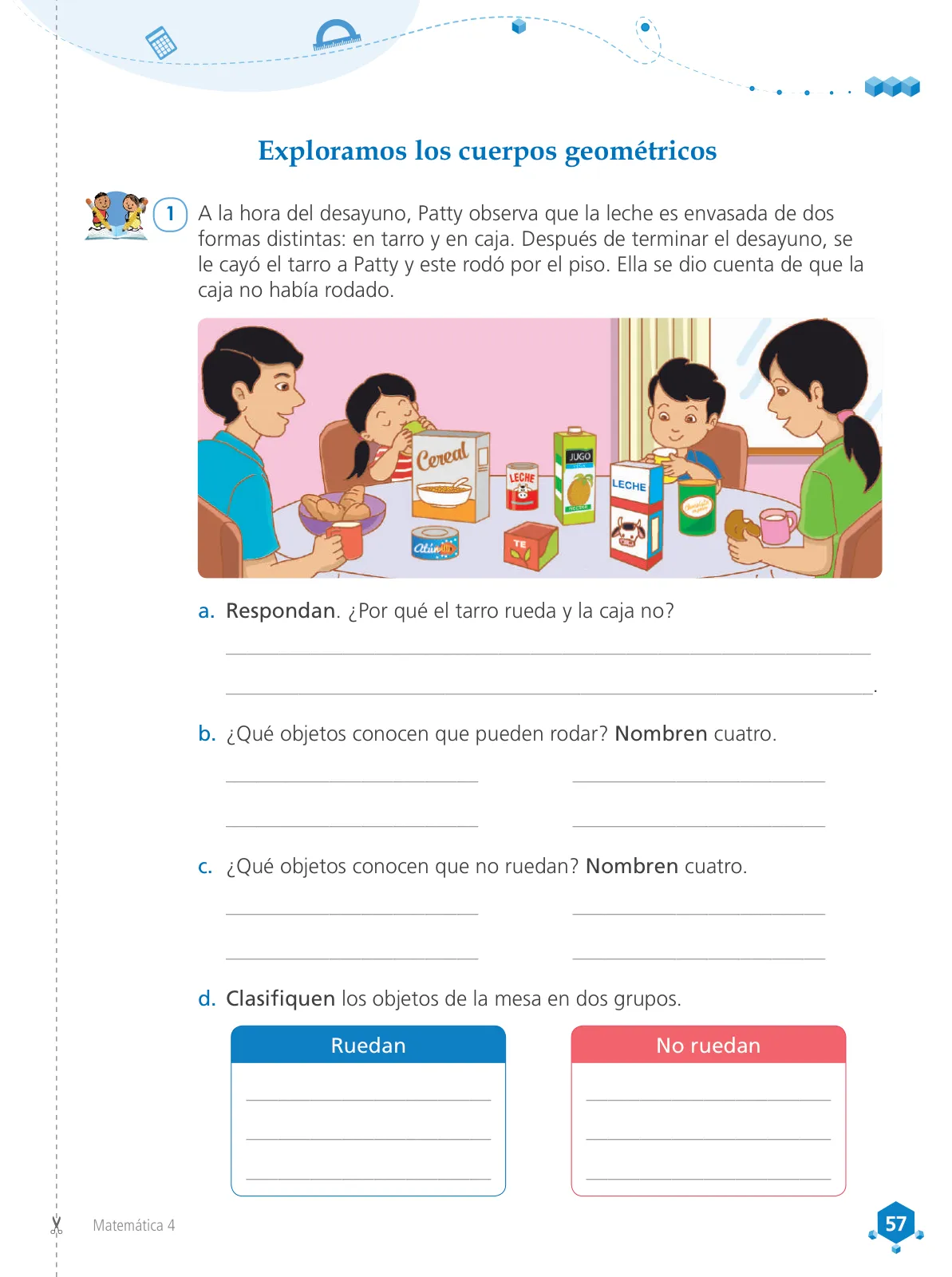 Miniatura página 59 de Matemática 4 : cuaderno de trabajo para cuarto grado de Educación Primaria 2019 · 2019
