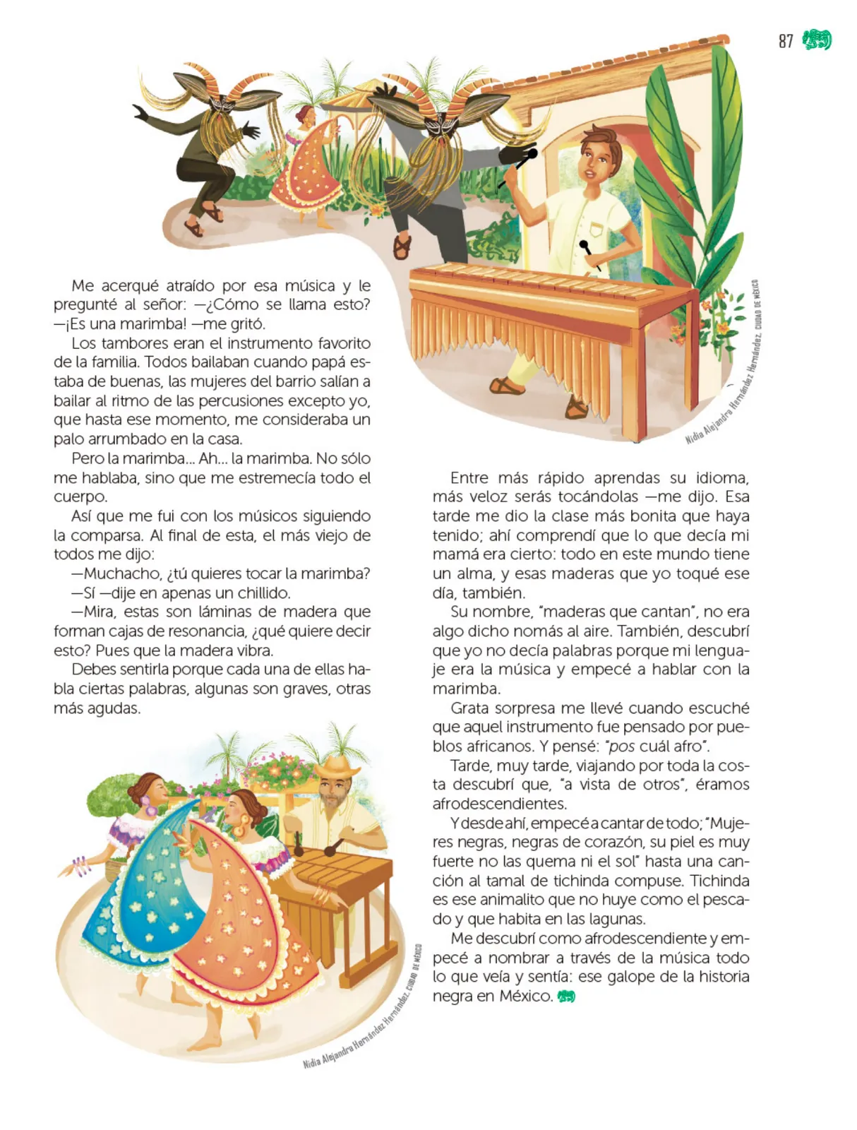 Miniatura página 88 de Colección Ximhai. Múltiples lenguajes.   Libro de Educación Telesecundaria Grado 1°  Ciclo Escolar 2025 - 2026