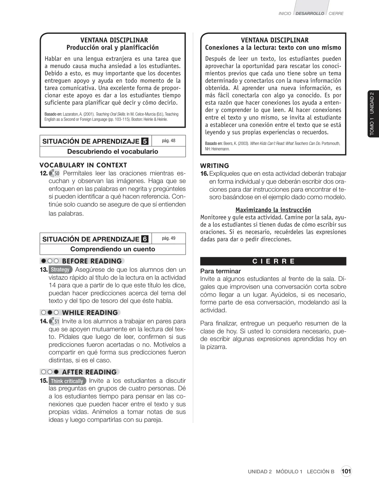 Miniatura página 145 de Inglés – Sexto Básico | Student’s Book MINEDUC – Descargar PDF · 2024