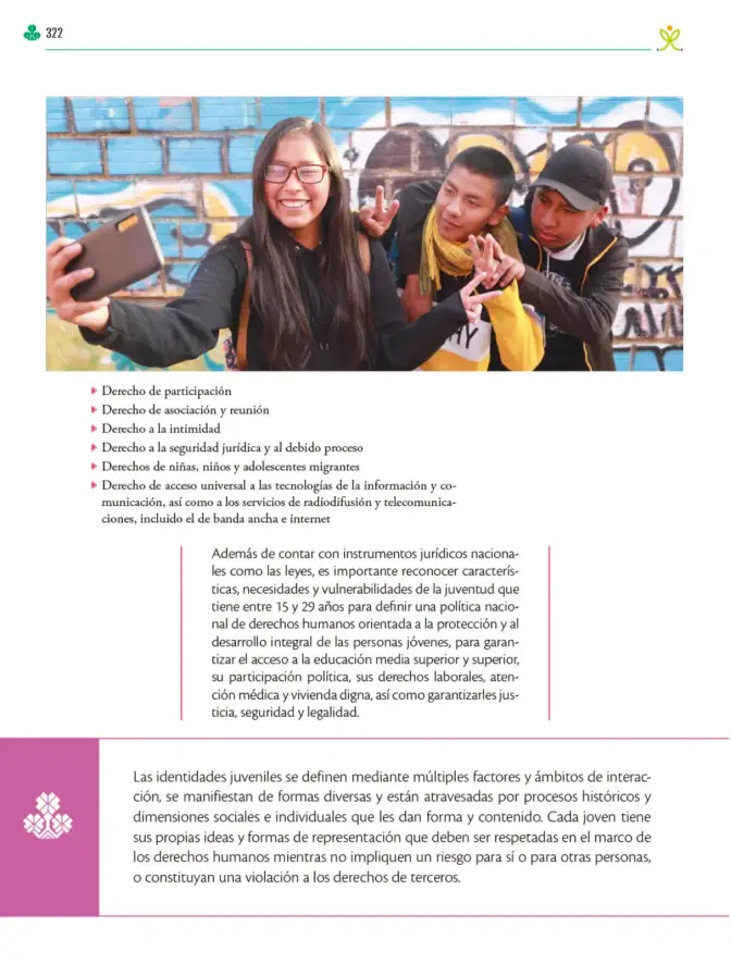 Página 323 de Colección Ximhai. Ética, naturaleza y sociedades. Libro de Educación Telesecundaria Grado 1° Ciclo Escolar 2025 - 2026