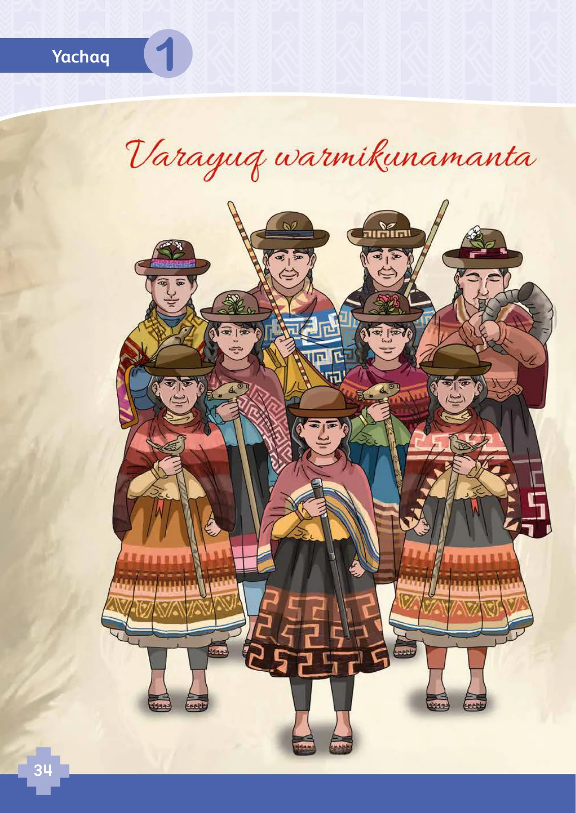 Miniatura página 36 de 1 yachaykuna, ruraykuna - Chanka Urin Qichwa. Saberes y Haceres III 1 - Primaria - Quechua Chanka · 2024