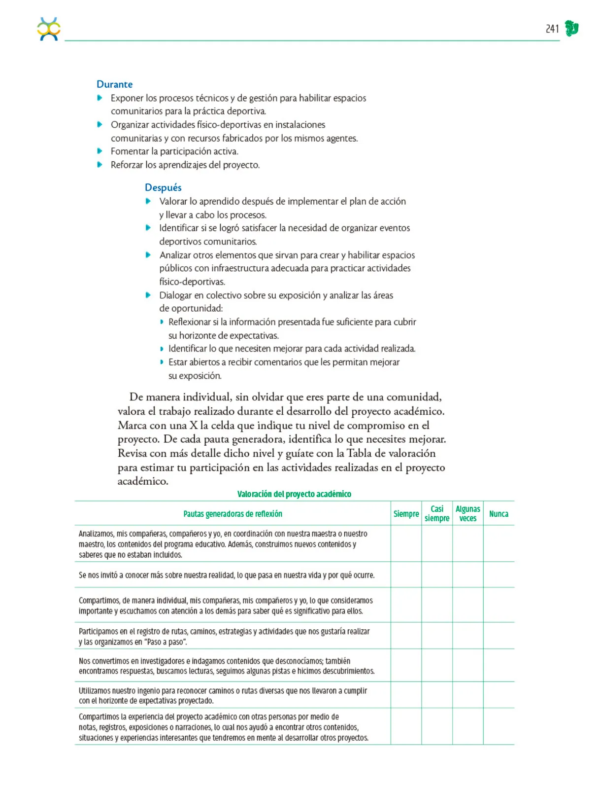 Miniatura página 242 de Colección Nanahuatzin. Nuestro libro de Proyectos.  Tomo III.  Libro de Educación Telesecundaria Grado 3°  Ciclo Escolar 2025 - 2026