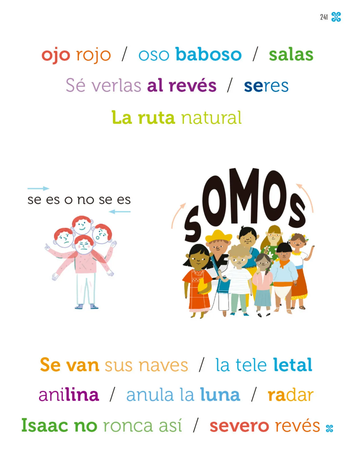 Miniatura página 242 de Múltiples lenguajes.   Libro de Educación Primaria Grado 1°  Ciclo Escolar 2025 - 2026