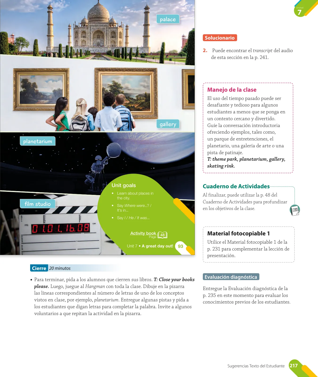 Página 81 de Inglés – Quinto Básico | Texto del Estudiante MINEDUC – Descargar PDF · 2024