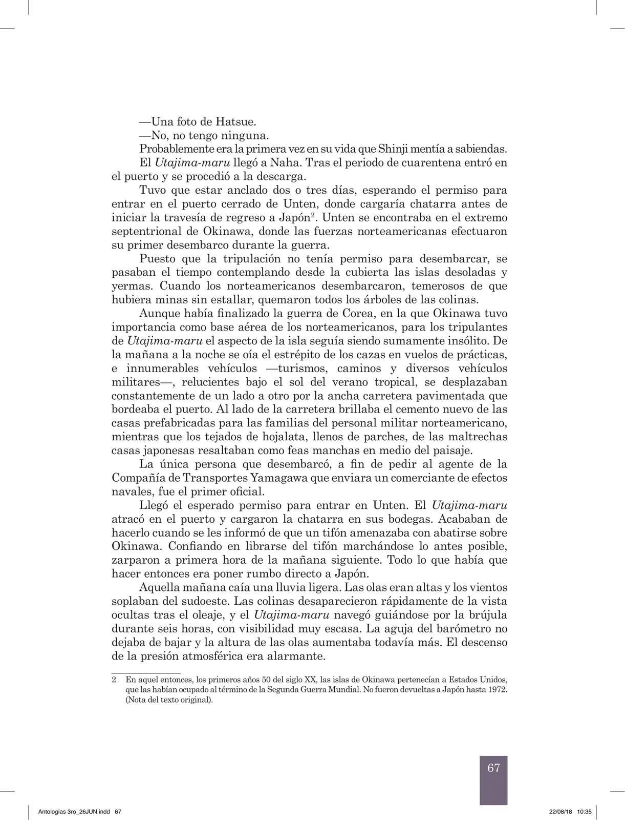 Página 68 de Antología literaria 3 · 2018