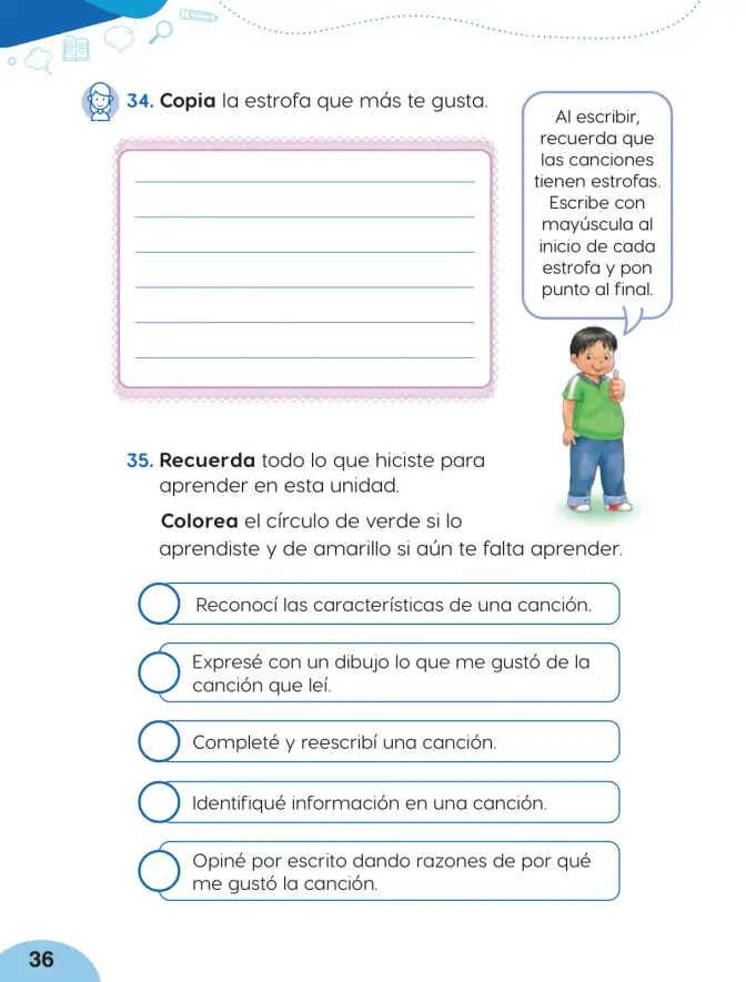 Página 38 de Cuadernillo de Comunicación 2. Segundo grado de Primaria · 2024