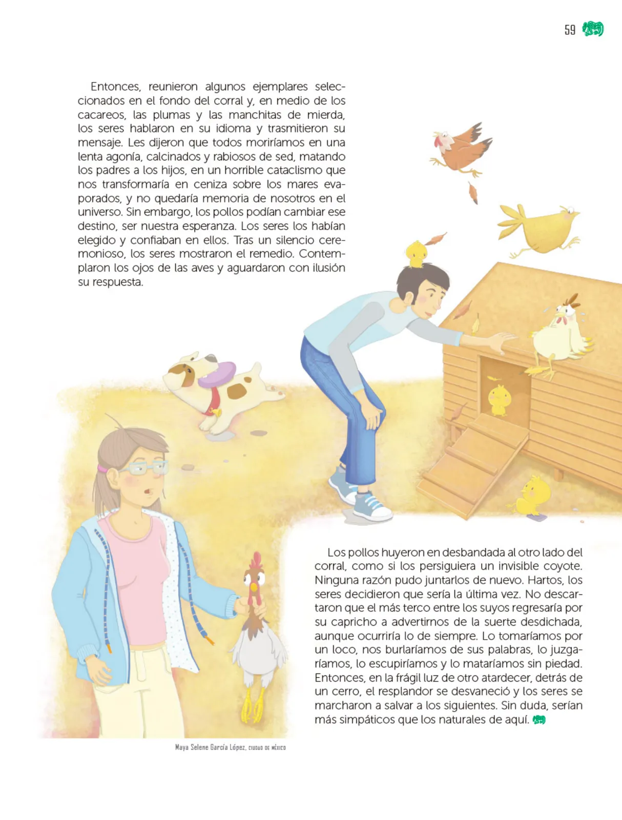 Miniatura página 60 de Colección Ximhai. Múltiples lenguajes.   Libro de Educación Telesecundaria Grado 1°  Ciclo Escolar 2025 - 2026