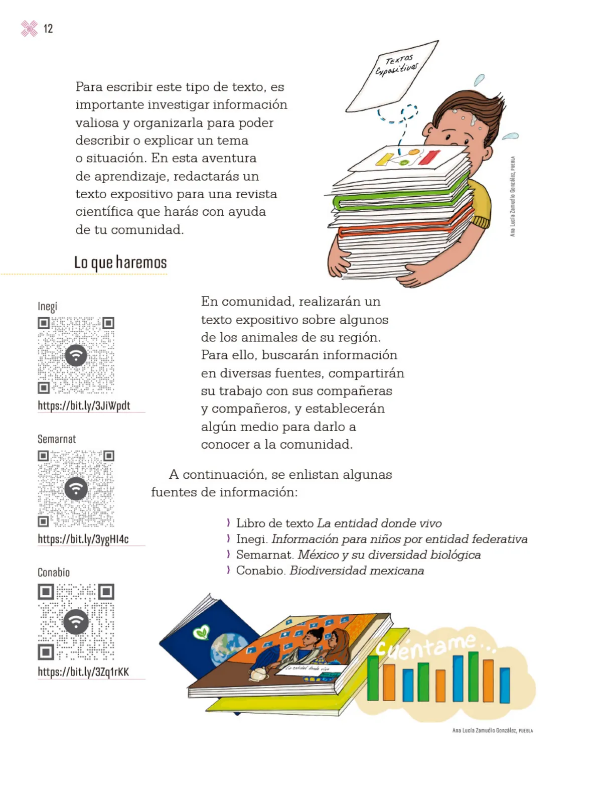 Página 15 de Proyectos Escolares.   Libro de Educación Primaria Grado 3°  Ciclo Escolar 2025 - 2026