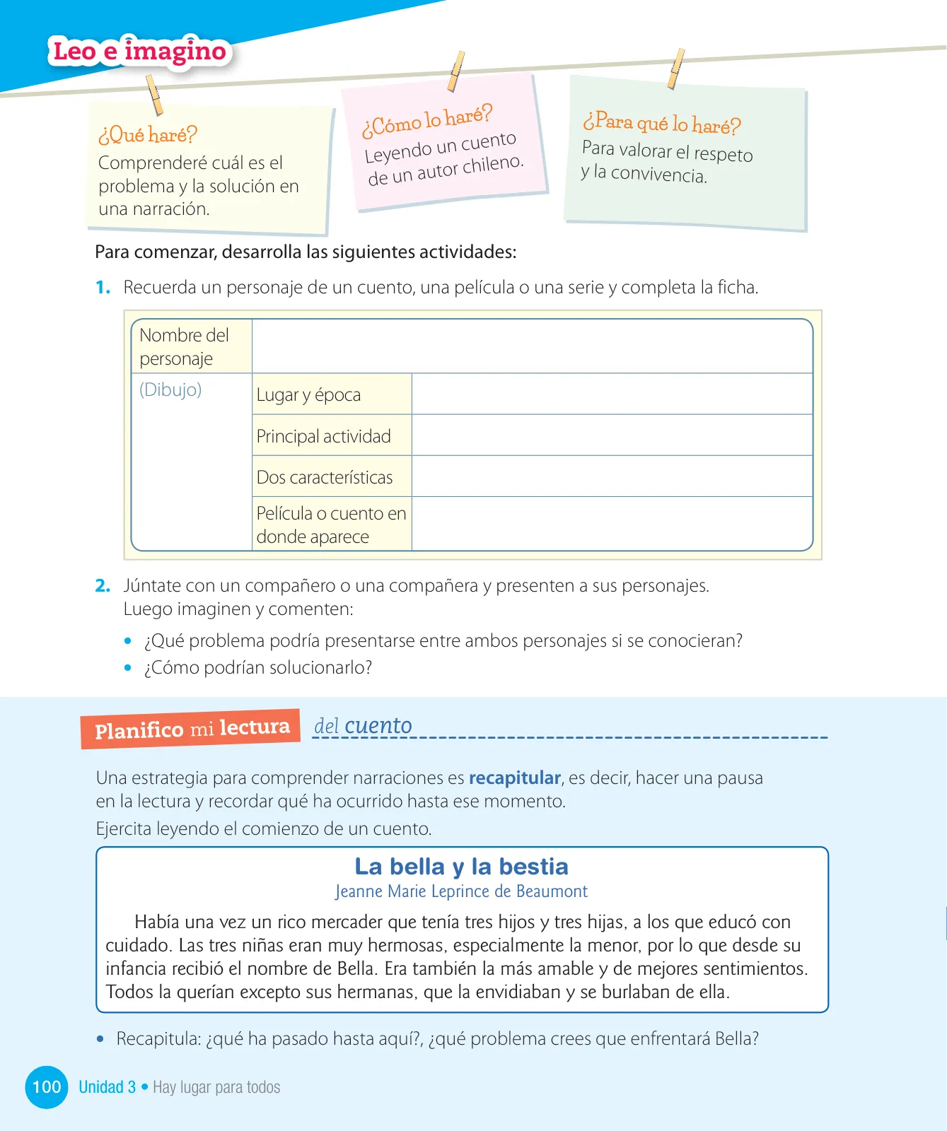 Miniatura página 102 de Lenguaje y Comunicación – Cuarto Básico | Texto del Estudiante MINEDUC – Descargar PDF · 2024