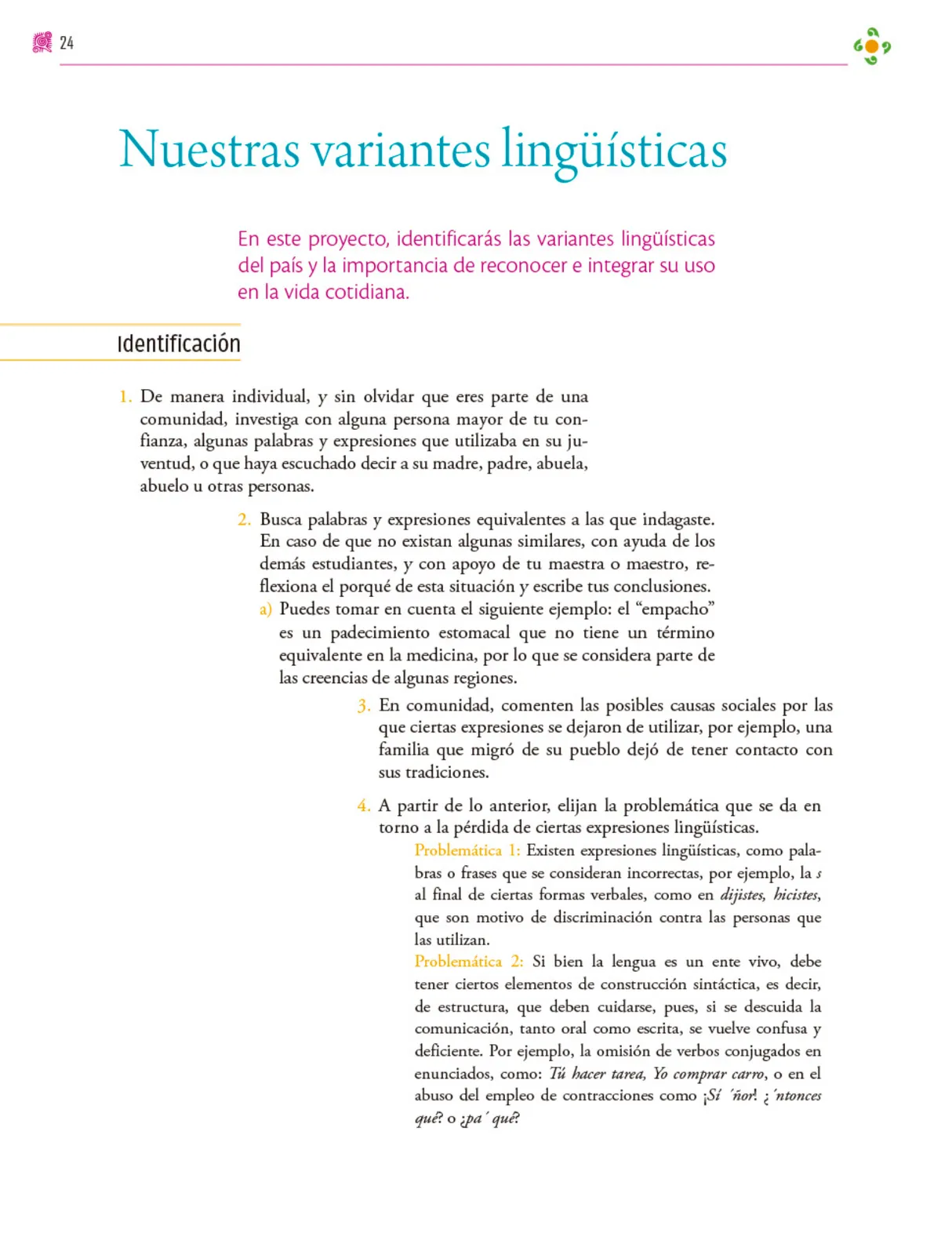 Miniatura página 25 de Colección Sk´asolil. Nuestro libro de proyectos.   Libro de Educación Secundaria Grado 2°  Ciclo Escolar 2025 - 2026