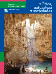 Portada de Colección Nanahuatzin. Ética, naturaleza y sociedades. Libro de Educación Telesecundaria Grado 3° Ciclo Escolar 2025 - 2026