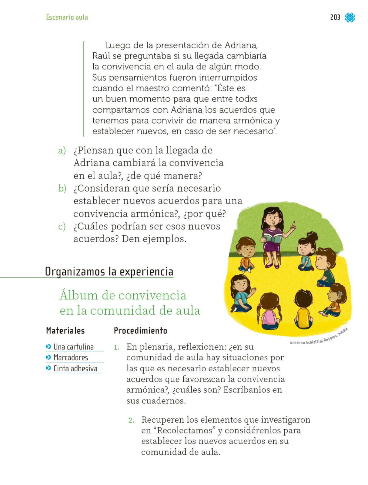 Miniatura página 206 de Proyectos de Aula.   Libro de Educación Primaria Grado 2°  Ciclo Escolar 2025 - 2026