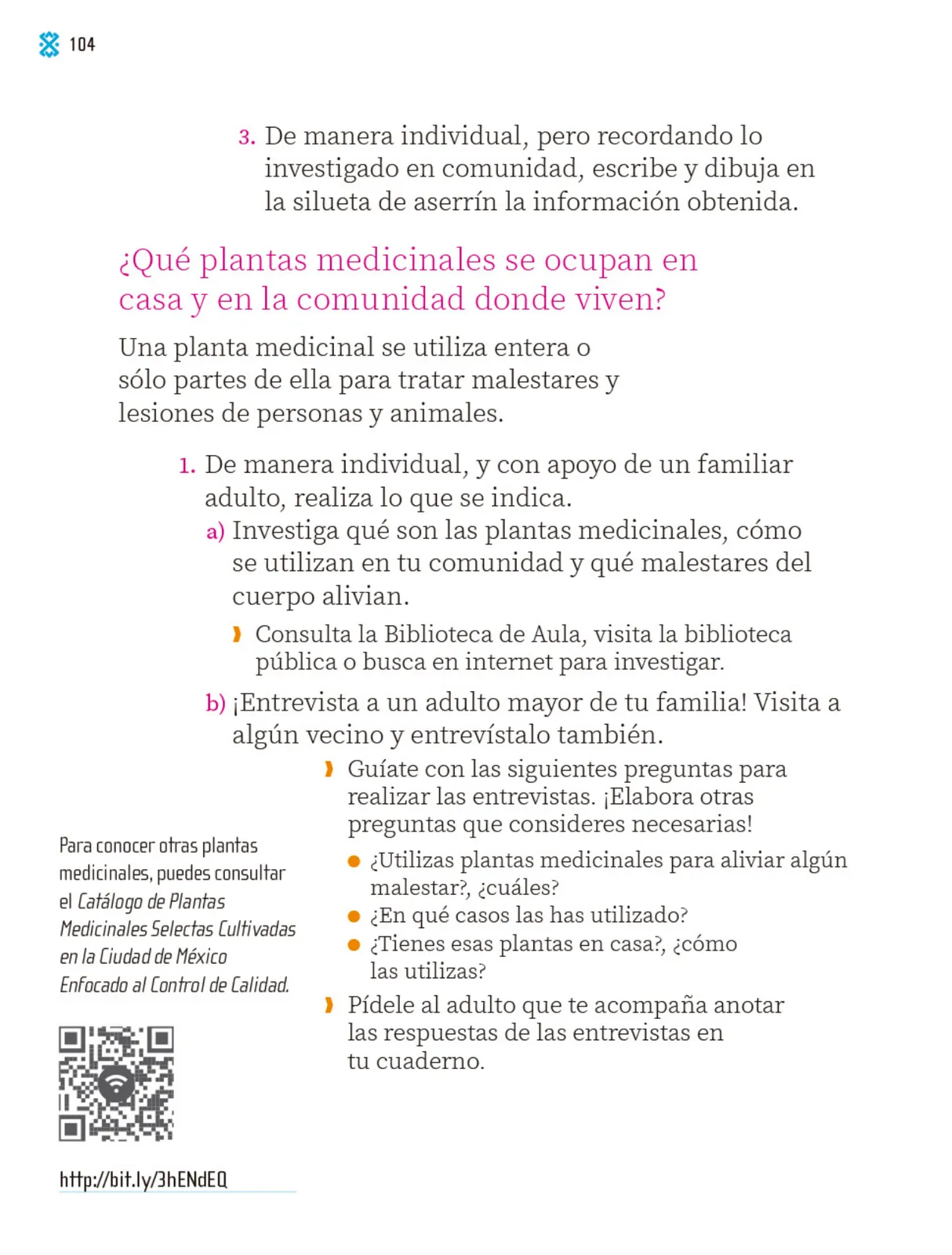 Página 105 de Proyectos Comunitarios. Libro de Educación Primaria Grado 1° Ciclo Escolar 2025 - 2026