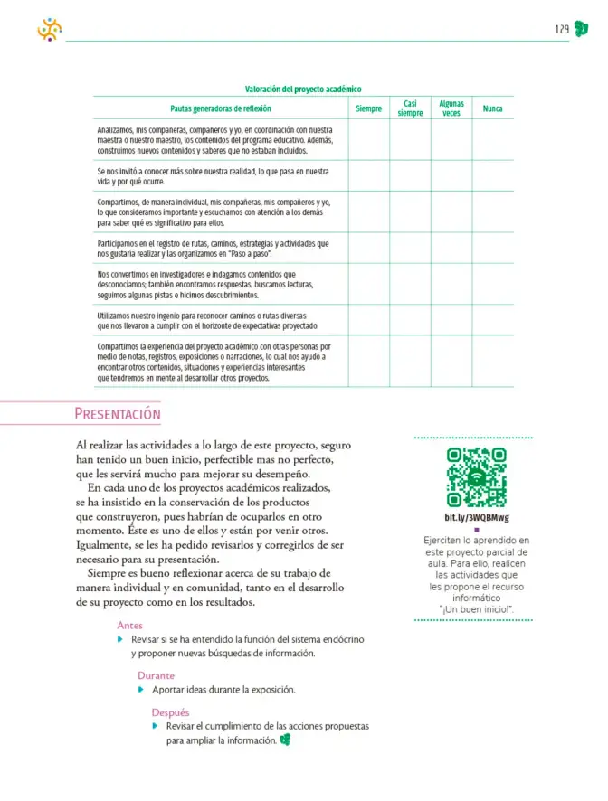 Página 130 de Colección Ximhai. Nuestro libro de Proyectos. Tomo I. Libro de Educación Telesecundaria Grado 1° Ciclo Escolar 2025 - 2026