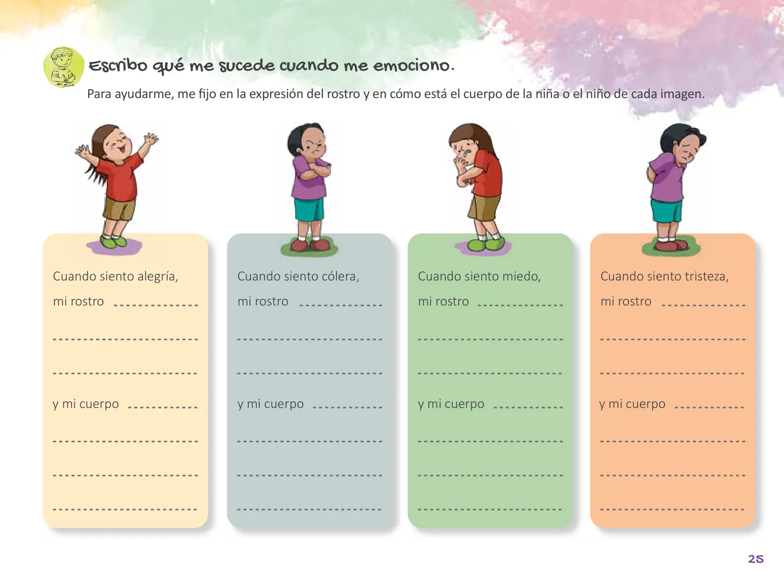 Página 27 de Cuadernillo de Tutoría 2 : segundo grado de Educación Primaria · 2021