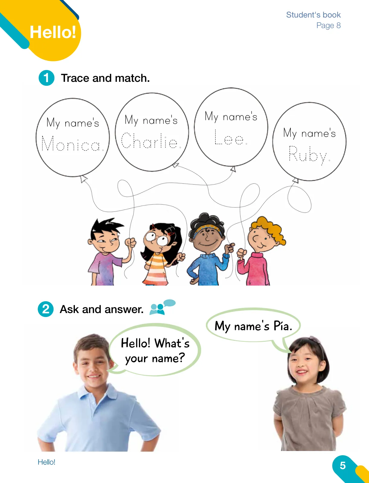 Miniatura página 7 de Inglés – Primero Básico | Student’s Book MINEDUC – Descargar PDF · 2024