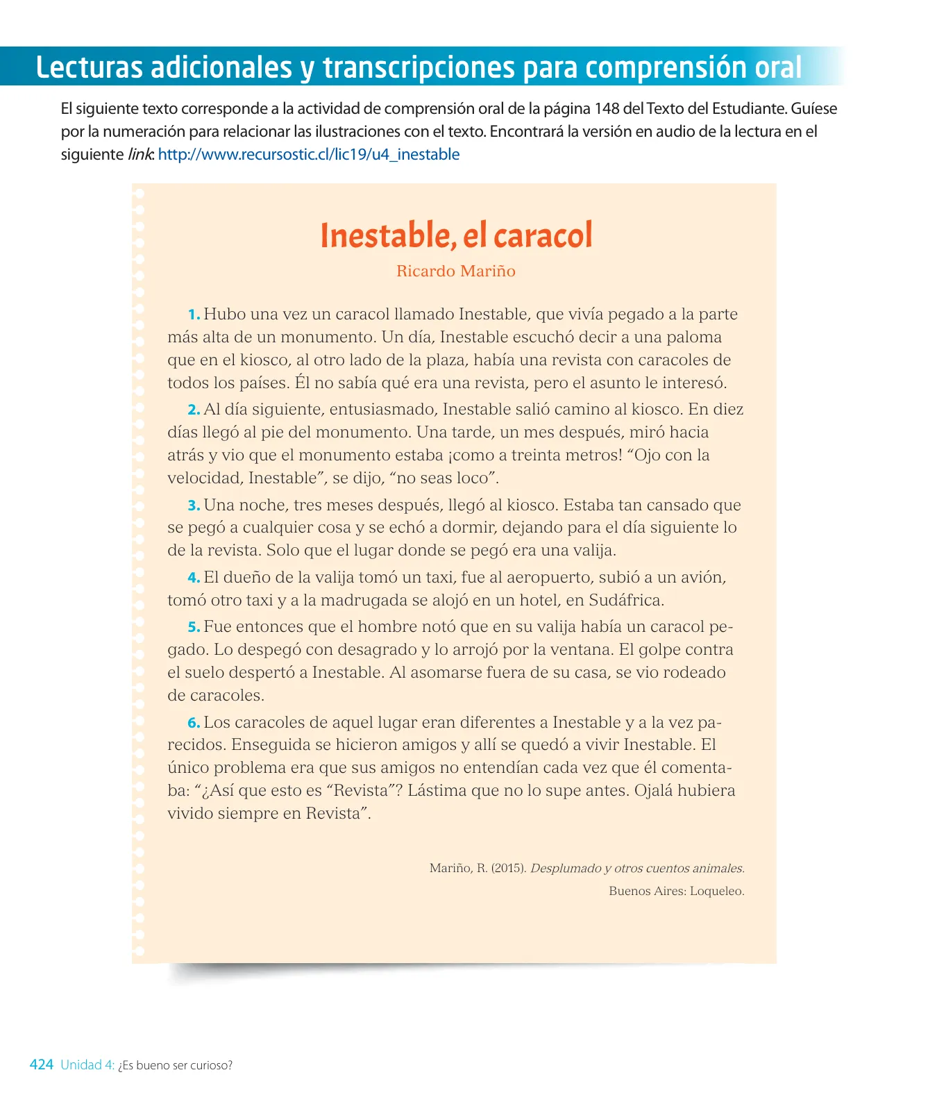 Miniatura página 216 de Lenguaje y Comunicación – Segundo Básico – Texto del Estudiante MINEDUC – Descargar PDF · 2024