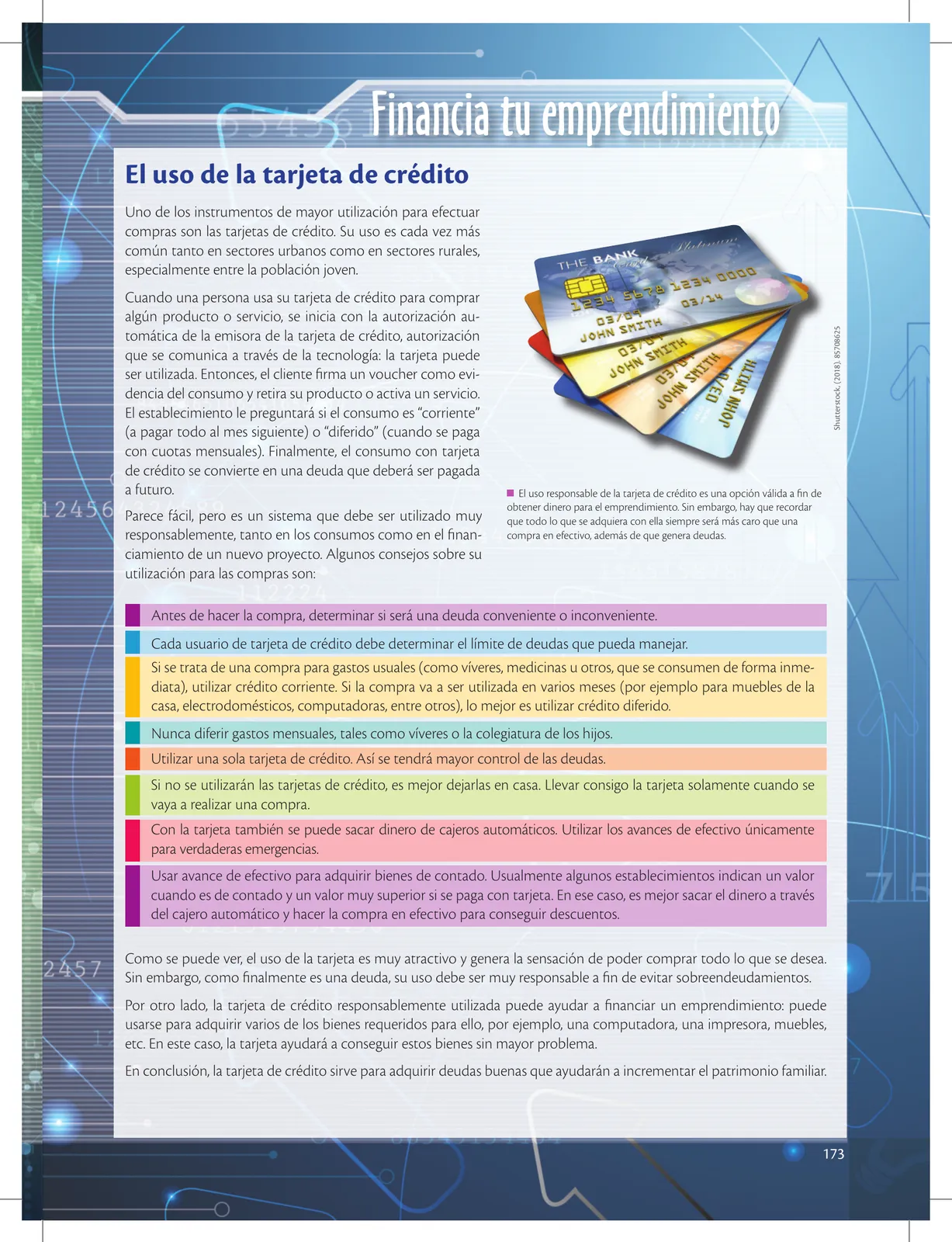 Miniatura página 173 de Emprendimiento Y Gestion · 3ro BGU · 2019