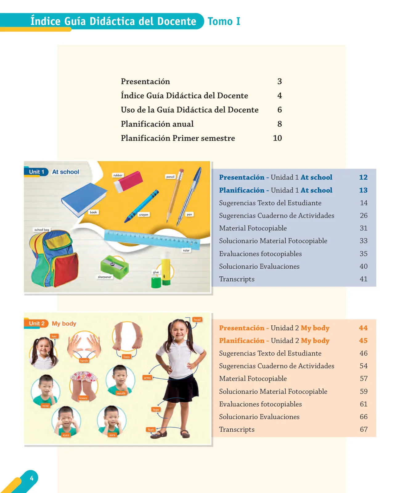 Miniatura página 6 de Inglés – Primero Básico | Student’s Book MINEDUC – Descargar PDF · 2024