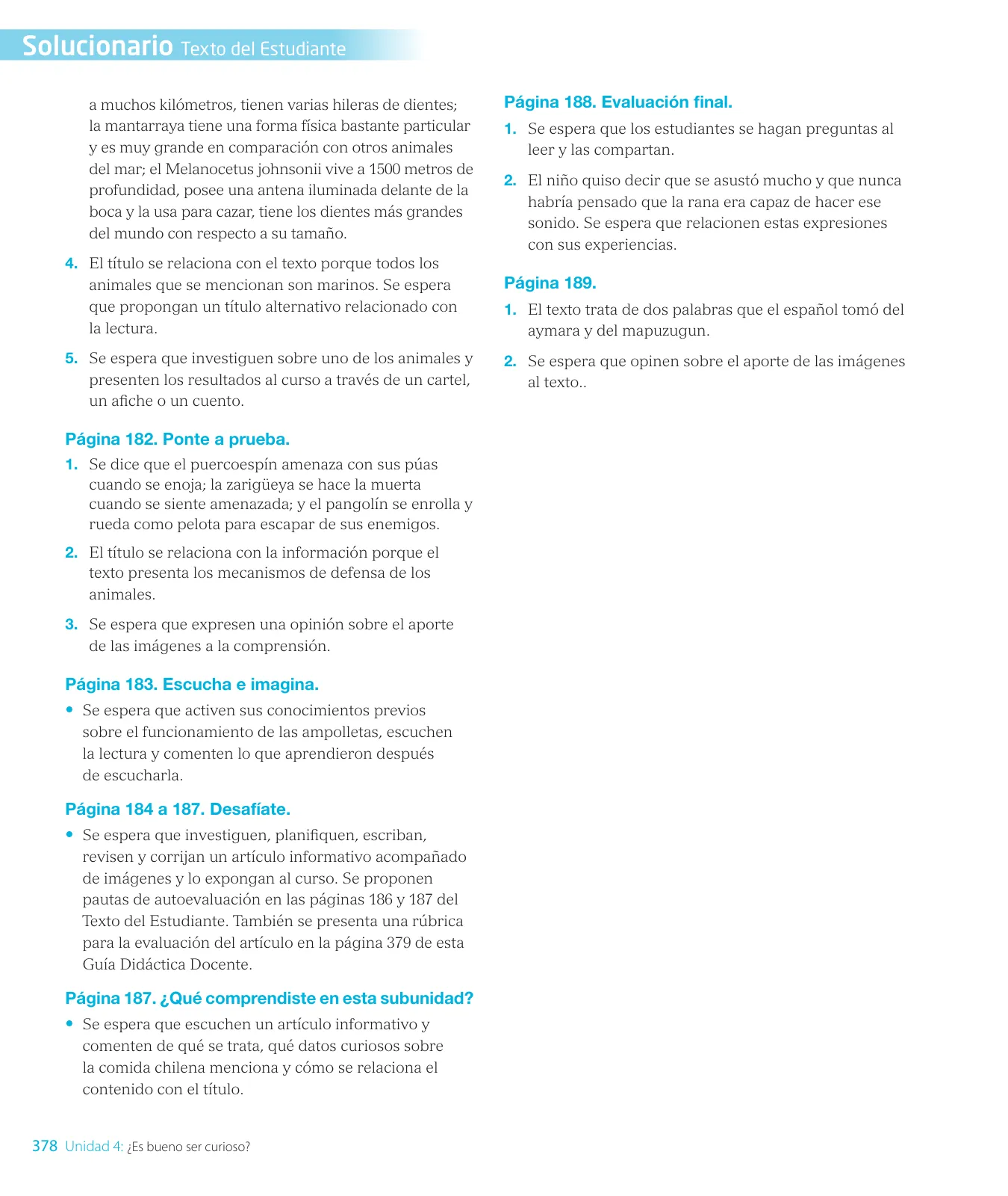 Página 170 de Lenguaje y Comunicación – Segundo Básico – Texto del Estudiante MINEDUC – Descargar PDF · 2024