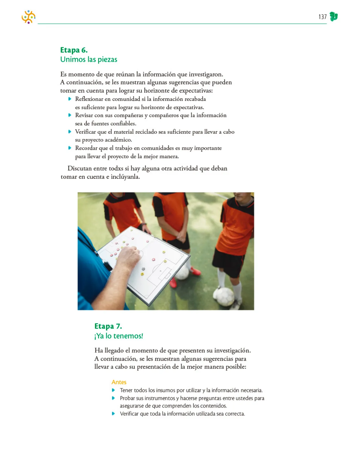 Miniatura página 138 de Colección Sk´asolil. Nuestro libro de Proyectos. Tomo I.    Libro de Educación Telesecundaria Grado 2°  Ciclo Escolar 2025 - 2026