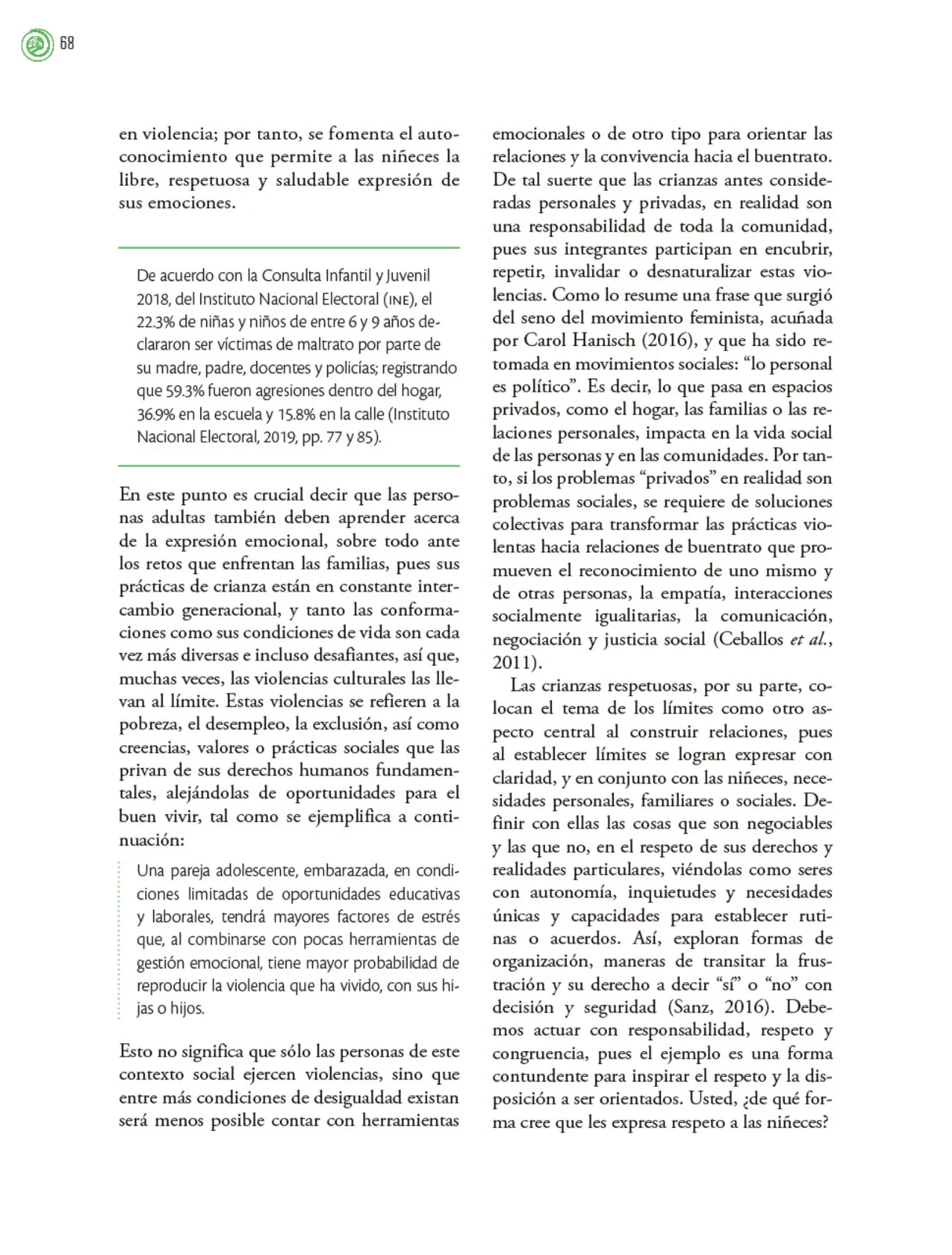 Miniatura página 69 de Crianza para la libertad. Libro para las familias. Fase 2  Libro de Educación Preescolar Grado 1°, 2°, 3°  Ciclo Escolar 2025 - 2026