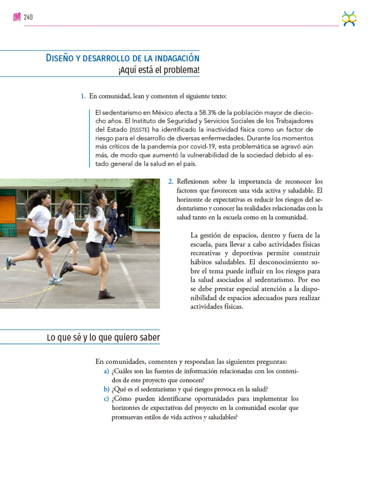 Miniatura página 241 de Colección Nanahuatzin. Nuestro libro de proyectos.   Libro de Educación Secundaria Grado 3°  Ciclo Escolar 2025 - 2026