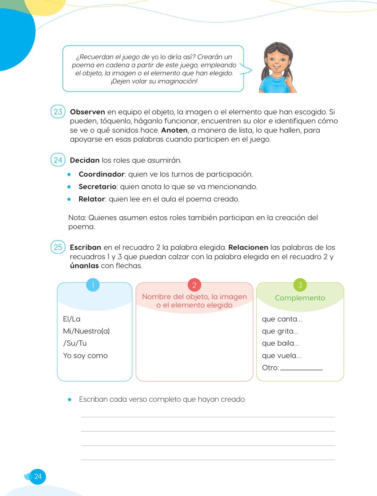 Miniatura página 26 de Cuadernillo de Comunicación 5, quinto grado de Primaria · 2023