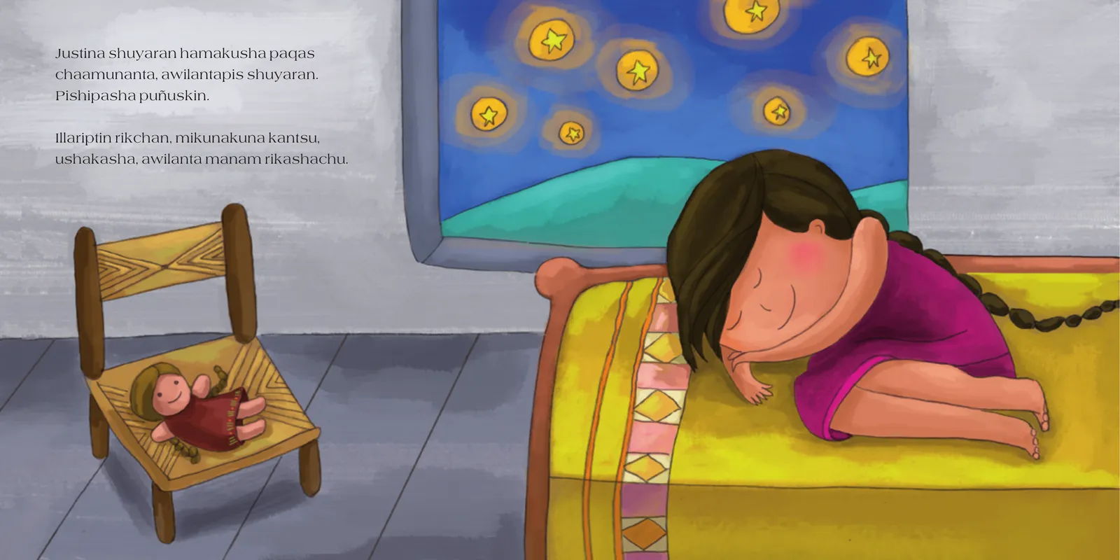 Miniatura página 9 de Awila Mikayla. Willakuy 10, Quechua Huánuco · 2009