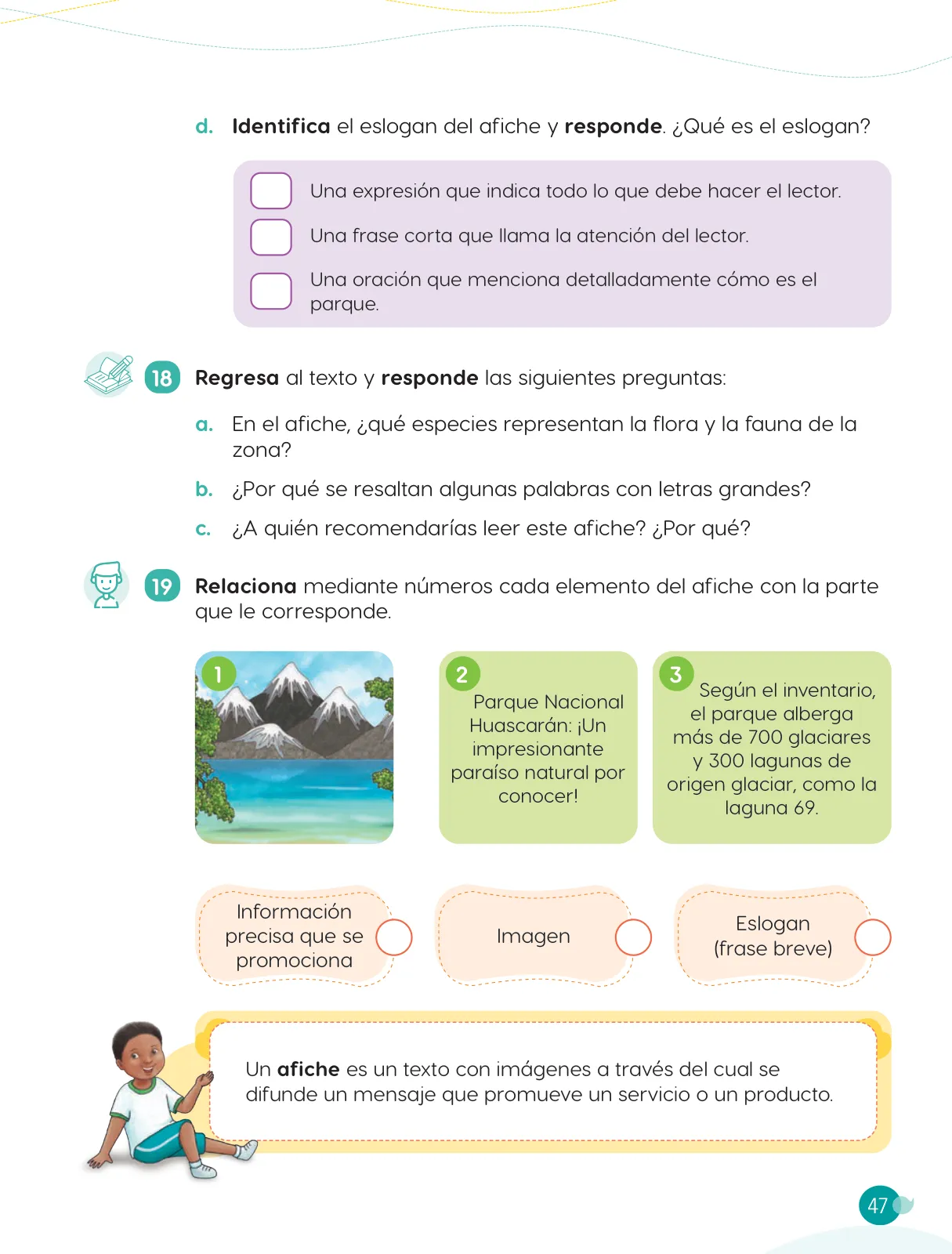 Página 49 de Cuadernillo de Comunicación 4, cuarto grado de Primaria · 2023
