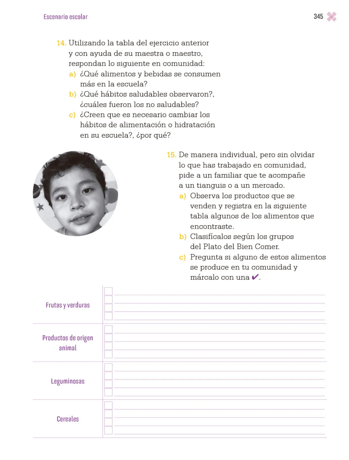 Miniatura página 348 de Proyectos Escolares.   Libro de Educación Primaria Grado 3°  Ciclo Escolar 2025 - 2026