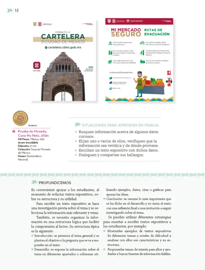 Página 13 de Nuestros saberes: Libro para alumnos, maestros y familia. Libro de Educación Primaria Grado 6° Ciclo Escolar 2025 - 2026