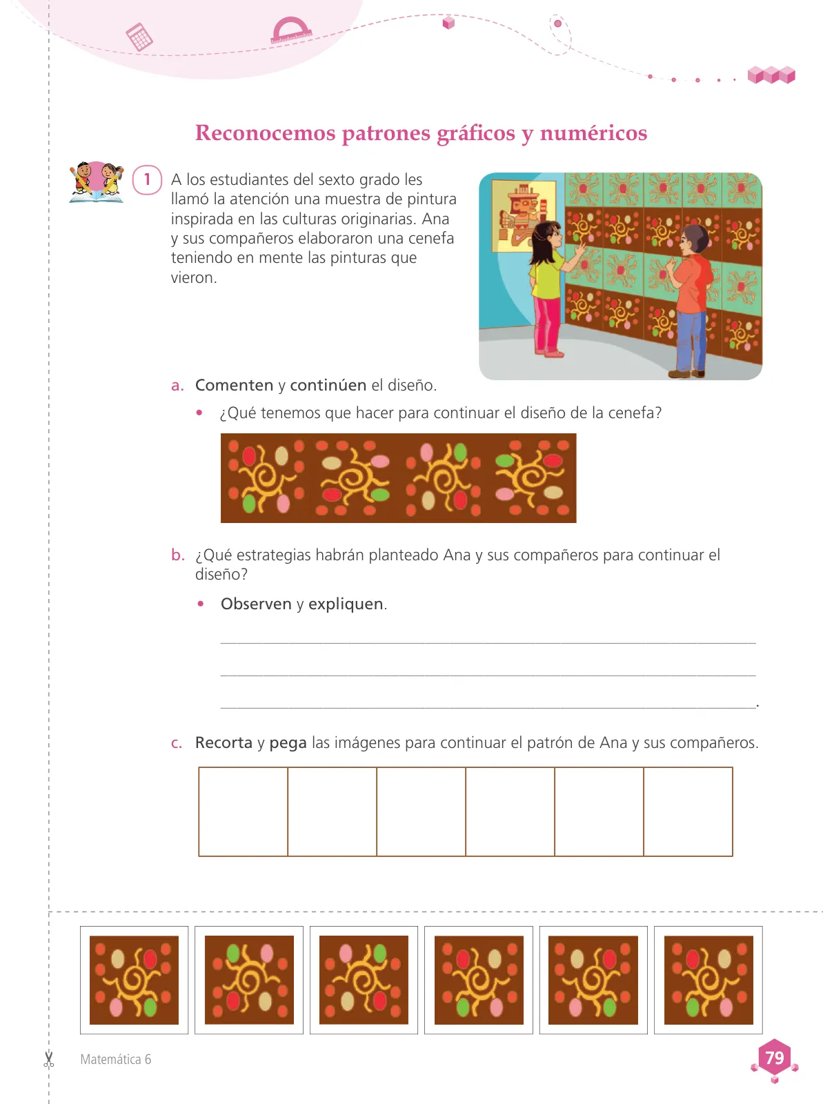 Miniatura página 81 de Matemática 6 : cuaderno de trabajo para sexto grado de Educación Primaria 2019 · 2019